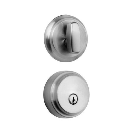 BRINKS HOME SECURITY Brinks Home Security 5985718 Satin Nickel Steel Deadbolt 5985718